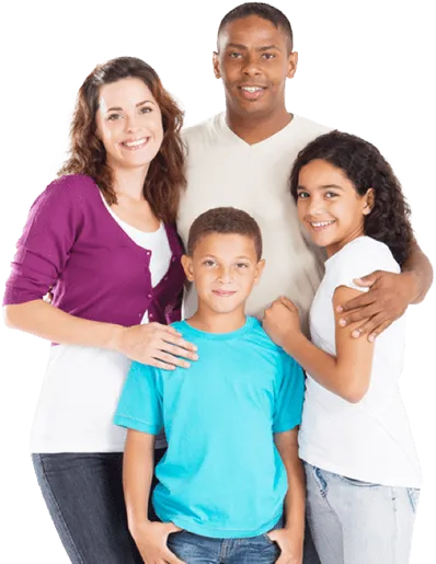 Happy Family With Reliable HVAC Services