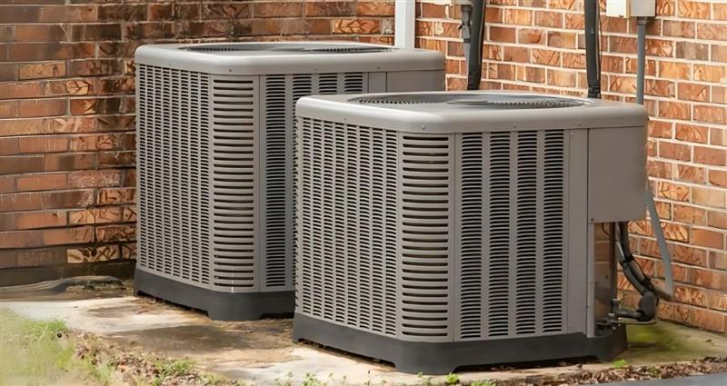 HVAC Units Installed Outside