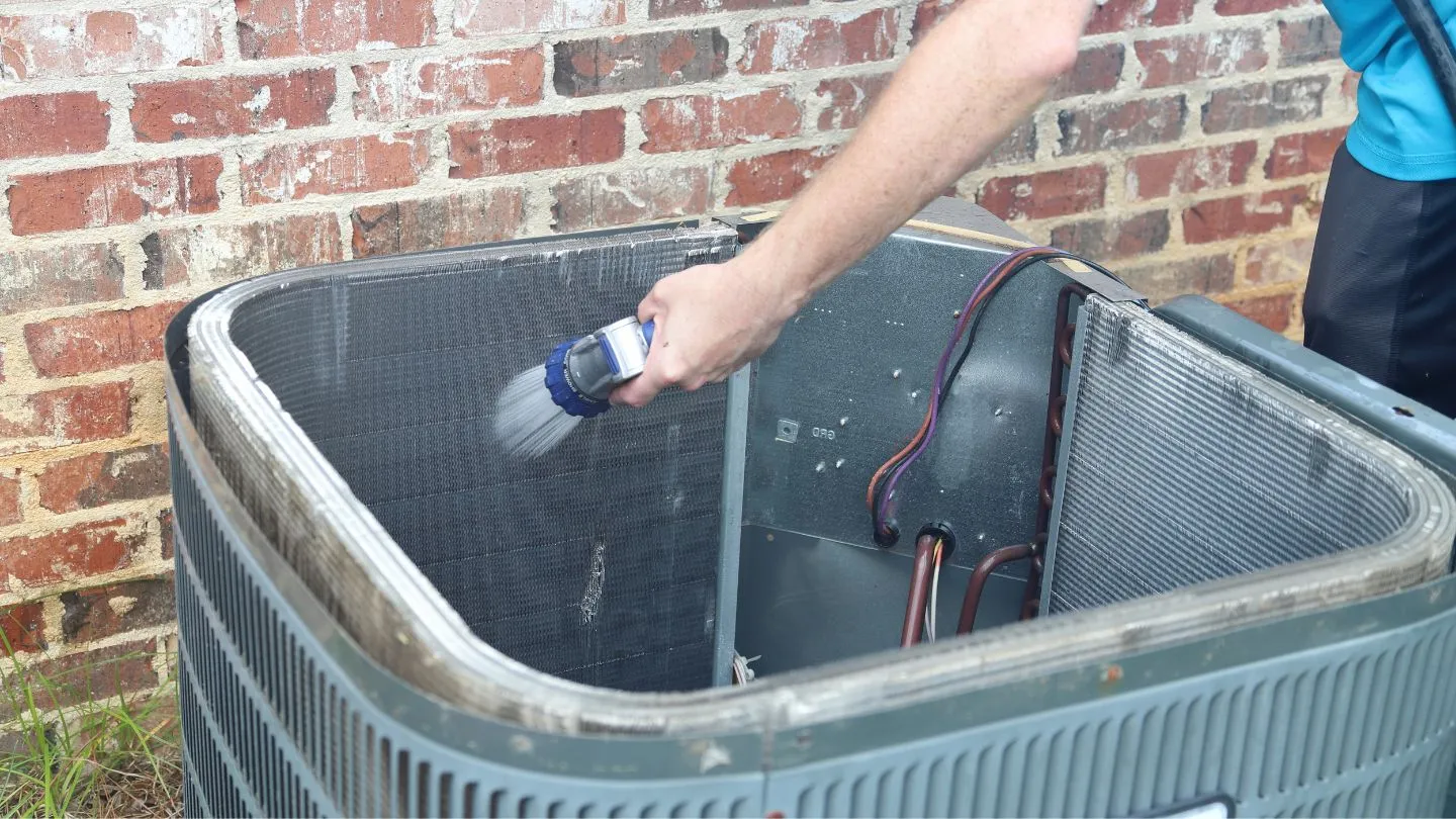 Blocked Condenser Unit