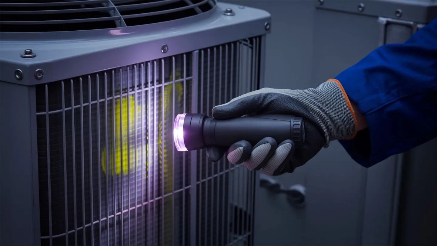 UV Dye Testing for Accurate Leak Detection